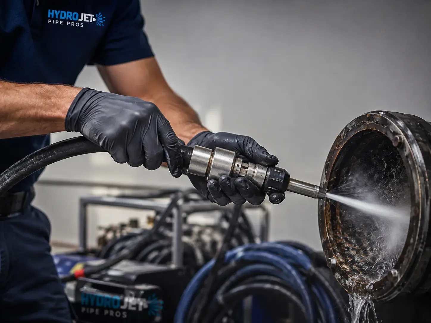 Hydro Jet Pipe Descaling in Burkburnett, TX